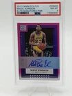 Magic Johnson Autograph - 2017-18 Panini Elite Status Signatures PSA 8 AUTO /99