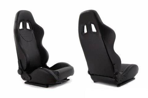 RACING SEAT MONZA PVC BLACK - Zdjęcie 1 z 5