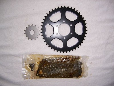 PBI OR 14-44 Chain//Sprocket Kit for Yamaha DT 1 250 1969-1970