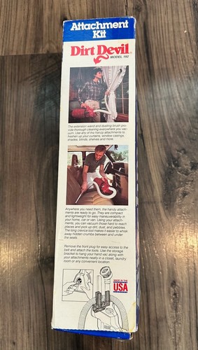 Kit de accesorios de vacío y correas DIRT DEVIL modelo 192 usadas para todas las aspiradoras de mano Royal - Imagen 5 de 5