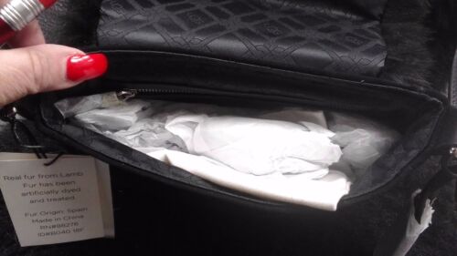 NUEVO CON ETIQUETAS BOLSO DE SILLA UGG TOSCANA BOLSO BANDOLERA NEGRO - Imagen 3 de 5