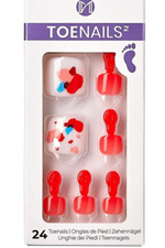 KISS IMPRESS PRESS-ON TOE NAILS ONE-STEP GEL PEDICURE TOENAILS NEW  WE&#39;RE GOOD