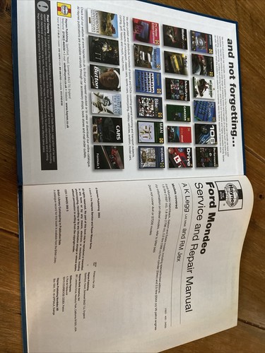 Haynes Service And Repair Manual No. 1923. Ford Mondeo. 1993-2000 (K to X reg) - Picture 7 of 12