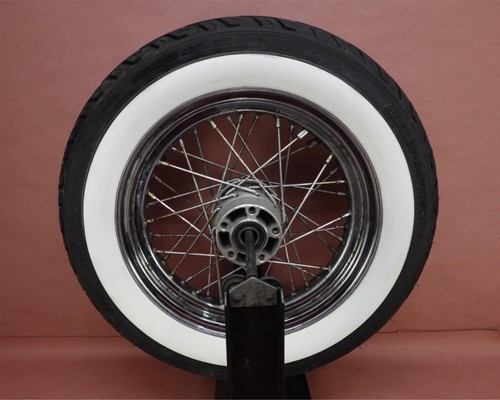 2000-2011 Harley Davidson Heritage Softail FLSTC Rear DUNLOP Tire Rim Wheel - Picture 1 of 13