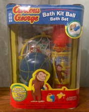 Curious George-BATH KIT BALL BATH SET-BRAND NEW IN BOX