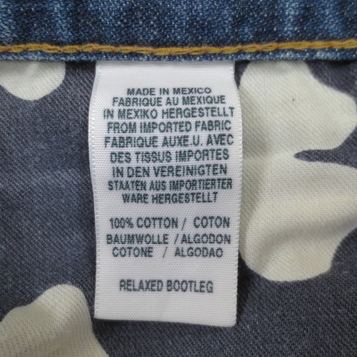 Vintage Lucky Brand Jeans Size 32 (33x27) Mens Relaxed Bootcut Blue Denim 00306 - Picture 5 of 12