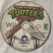 Teenage Mutant Ninja Turtles: Smash-Up (Nintendo Wii, 2009) Disc Only VG Cond