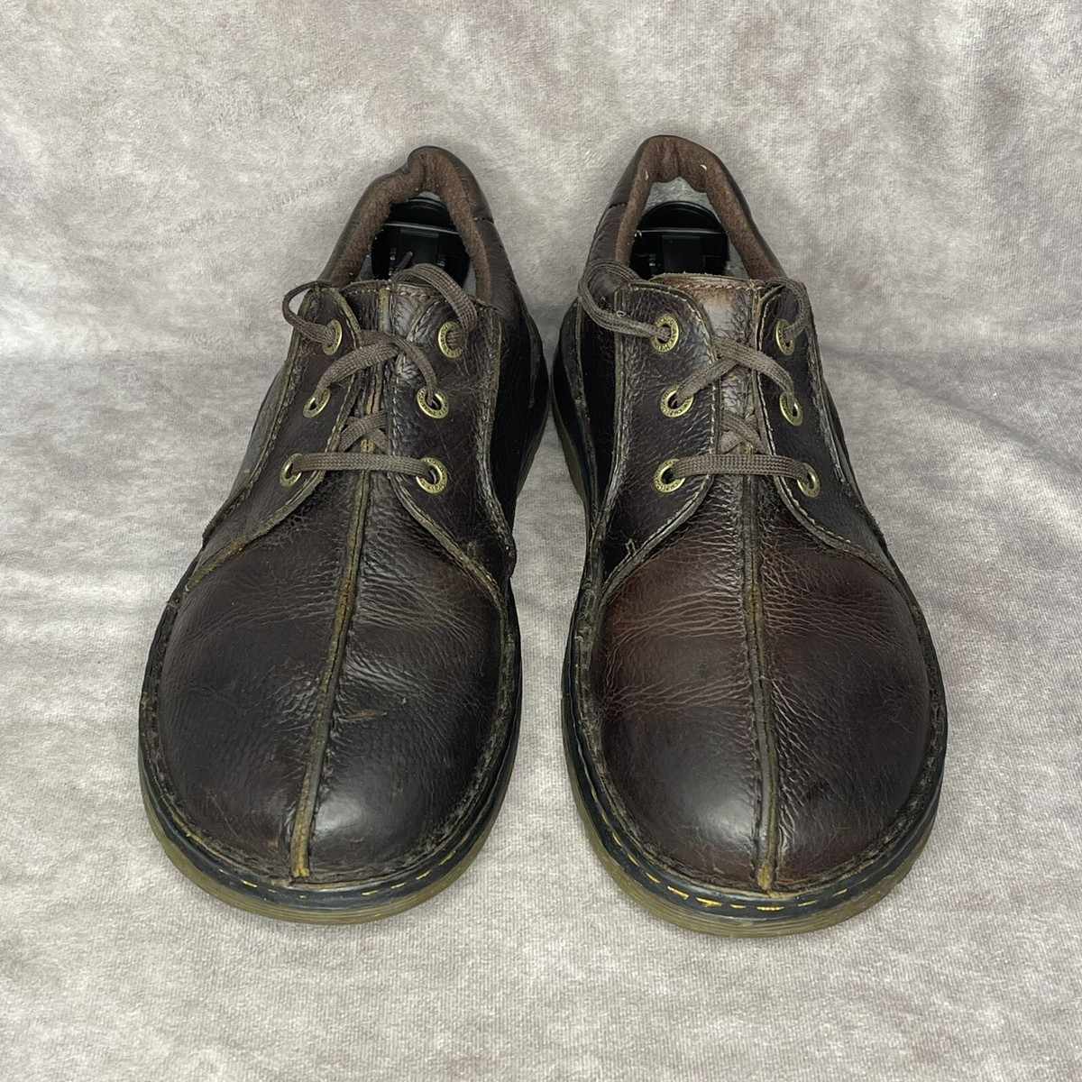 Dr Martens Mens Sz 9 UK 8 Brown Leather Split Toe Oxford 