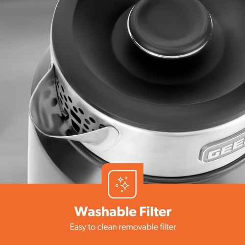 GEEPAS 1,7L Smart Edelstahl Digital Wasserkocher Wifi Alexa Google Voice 2200W - Bild 5 von 16