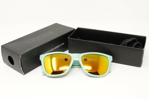 Gafas de sol polarizadas Nectar - kiwi - marco mate como nuevo naranja aplastante nuevas eBay