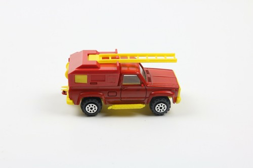 NOREV TRUCK PICK UP FIREMAN POMPIERI MINI JET CAR DIE CAST METAL 1/64 OLD - Picture 3 of 4