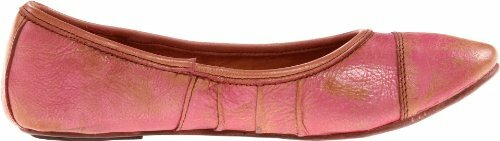 BedStu Step Women's Ballet Flats Shoes - Coral and Silver - Picture 9 of 13