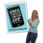 3' Stock Design Giant Birthday Card - Birthdays in the 21st Century