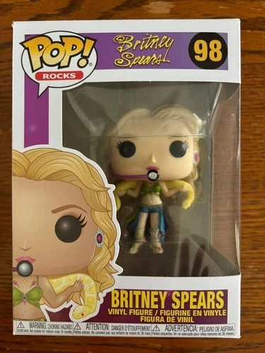 Britney Spears Funko Pop #98 Rocks Slave 4U