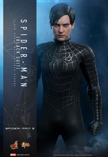Supporto display action figure in scala 1/6 nero Spider-Man personalizzato - Foto 14 di 28