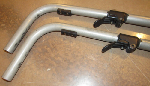 Karma Ergo 305 S Wheelchair Parts - Folding Backrest Push Handles w/ Mount Bolts - Picture 2 of 3
