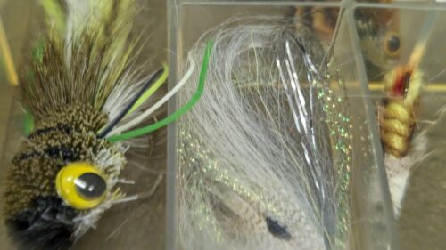 Dave Whitlock Dry flies , trout fishing, Frog set of 6 - Picture 2 of 9