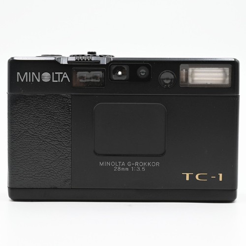 Minolta Tc-1 70Th Anniversary Limited Black Film Camera SLR camera Workable item - Picture 2 of 9