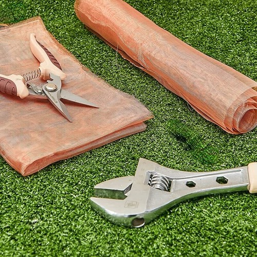 12x40 Zoll Reines Kupfer Maschendraht Bildschirm für Erdung Handwerk Fenster, 40 Mesh - Bild 3 von 5