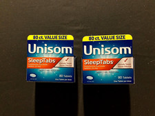 (Lot of 2) BRAND NEW Unisom SleepTabs, Nighttime Sleep-aid, 25mg