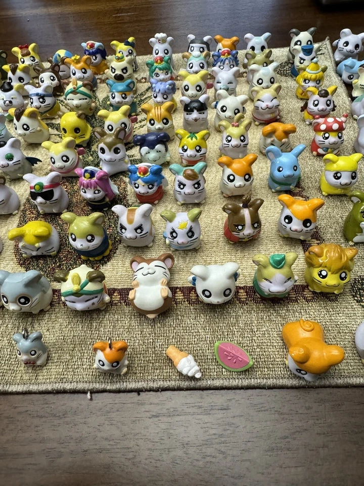"Estatuilla colección 1,5"" anime Hamtaro años 2000 cantidad 123 - vintage - juguete" Foto 4 de 4