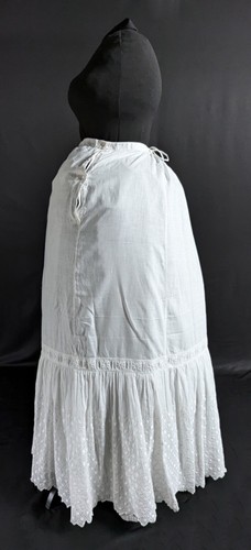 Victorian / Edwardian Antique Fashion 1890s / 1900s Petticoat - Picture 8 of 19