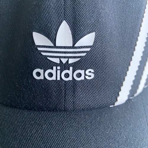 NWT Adidas Originals Men’s Black Relaxed Eco-Friendly Hat Fall - Foto 6 di 7
