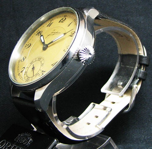 Antike JUNGHANS Marriage Armbanduhr. - Bild 2 von 8