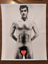 Gay Interest Vintage Male Physique Photo  Large 8x10 Muscle Man Beef Cake #570