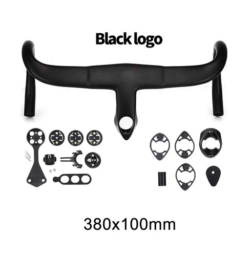 Road Bike Carbon Aero Integrated Handlebar 380/400/420/440mm with Free Mount - Picture 8 of 48