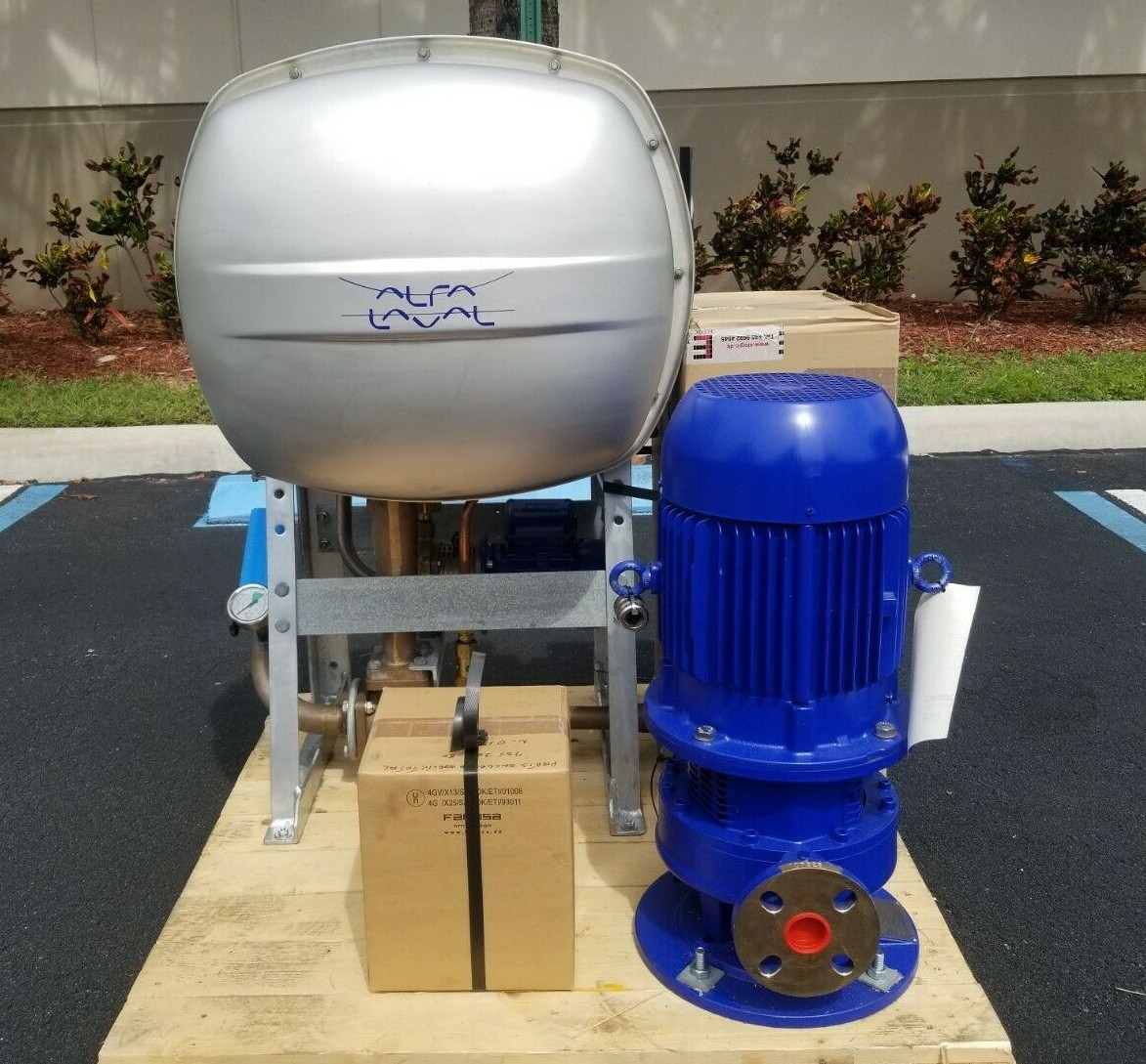 Alfa Laval JWP-16-C40, Fresh Water Generator, 3.8 m³/24H - Picture 9 of 12