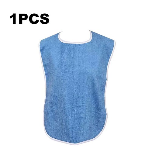 Adult Bibs, Adult The Eldly Bib Adult Washable Dining Bibs For Elderly 1-10PCS - Picture 13 of 20