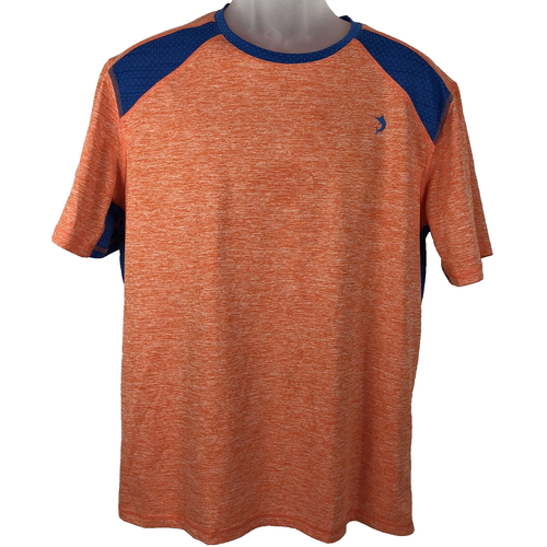 T-shirt Technique Reel Legends Homme – Gris/vert, Manches Courtes, 100% Polyester, Taille M