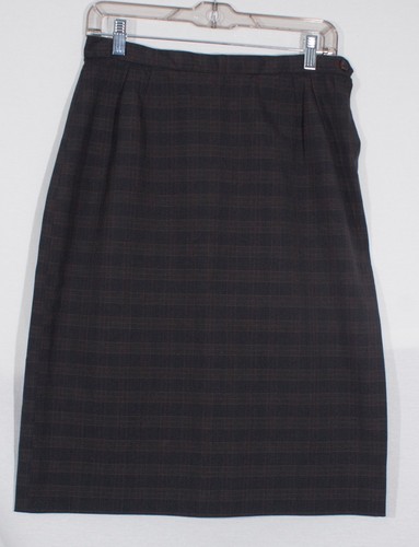 60er Jahre Rock Midcentury kariert handgenäht Original Seaton Hall College Label - Bild 1 von 3