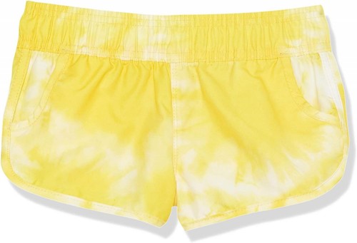 Kanu Surf Girls Isabel UPF 50+ Elastic Waist Boardshorts Beach Girl Yellow 12 - Picture 1 of 2