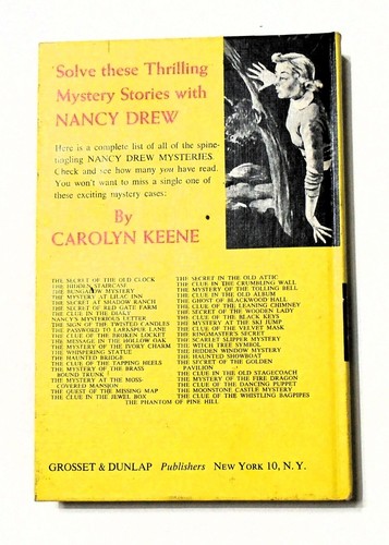 Vintage Nancy Drew Book 1953 'The Ringmaster's Secret' - Carolyn Keene - Bild 2 von 2