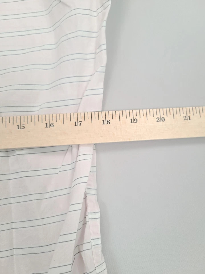 Camisa French Connection Para Hombre Pequeña Rosa Blanca Abotonada Exterior Informal Foto 4 de 4