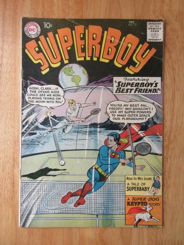 SUPERBOY #77 (1959) **Bright & Colorful!** - Picture 1 of 6