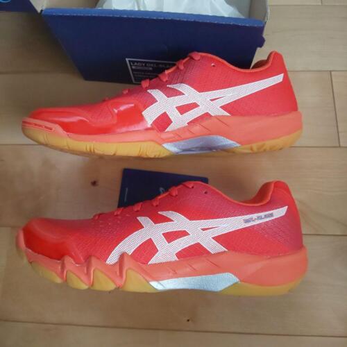 Asics Badmintonschuhe LADY GEL-BLADE 6 TOB522 NOVA ORANGE WEISS 22,5cm US5 - Bild 5 von 9