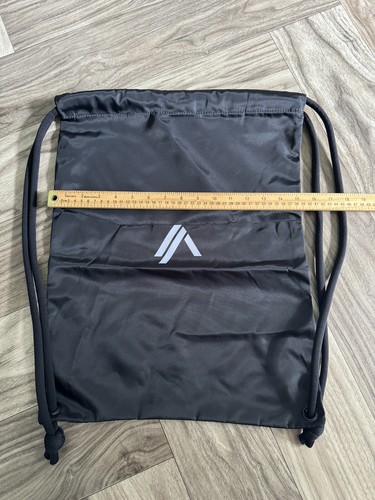 Zaino Alphalete Athletics con coulisse nuovo classico nero - Foto 6 di 7