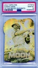 PSA 10 GOLD MINTED 2022 TOPPS FIRE TO THE MOON AARON JUDGE DIE-CUT #TTM12
