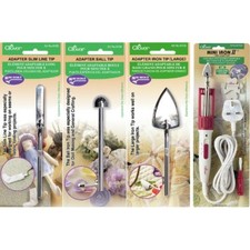 Clover Mini Iron II The Adapter Quilting Tool with Optional Accessories