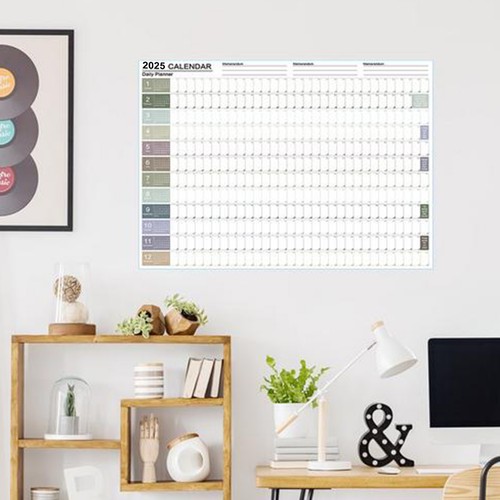 Wall Calendar Planner Poster Calendar Wall Calendars 2025 Year Planner Calendar - Picture 7 of 7