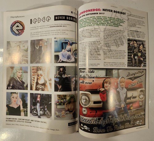 PINSTRIPING AND KUSTOM GRAPHICS Magazine From 2017 Good Condition Psychedelic... - Picture 3 of 3