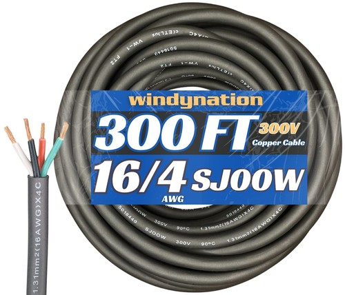 Cable WindyNation 2 DÍAS ENVÍO 16/4 SJOOW calibre 16 4 conductores cable 300V - Imagen 100 de 108