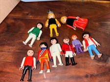 9 Playmobil Figure Lot, Royalty, F1 Driver, Kid Etc.