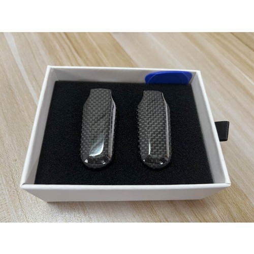 Real Carbon Fiber Console Gear Shift Knob Cover Trim for Porsche 911 992 2019-23 - Picture 2 of 4