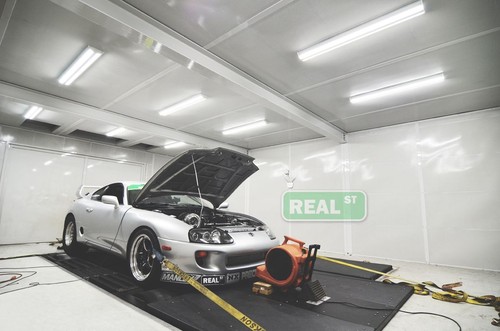 Real Street Performance -10AN Oil Catch Can Reservoir Tank Black RS01-0011 - Picture 5 of 9