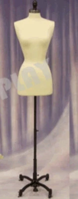 ROXY DISPLAY Female Size 2-4 Mannequin Dress Form Hard Foam #F2/4W+BS-WB02T