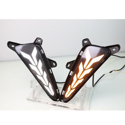 For Toyota C-HR 2016-2018 LED Daytime Running Lights DRL Fog Lamp w/ Turn Signal - Picture 4 of 7